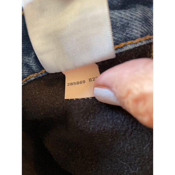 Carhartt Mens Blue Denim Jeans 42x34 Relaxed Fit 100% Cotton Straight Leg - Picture 7 of 8